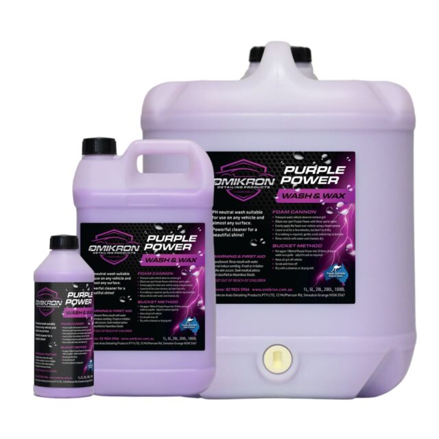 Purple Power Wash & Wax